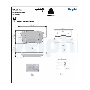 DELPHI LP5012EV