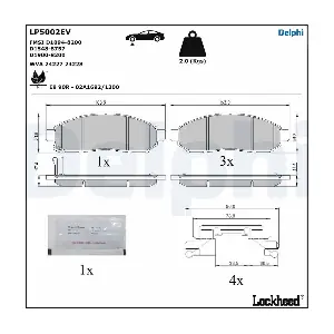 LP5002EV DELPHI