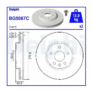 DELPHI BG5067C