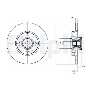 DELPHI BG9053RS