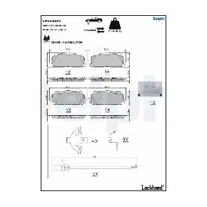 DELPHI LP5030EV