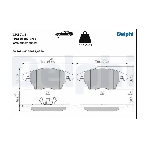 DELPHI LP3711