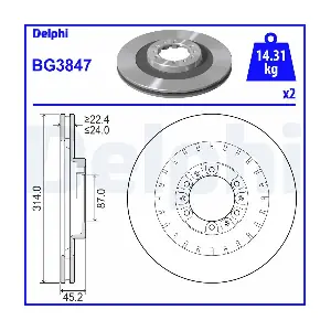 BG 3847 DELPHI