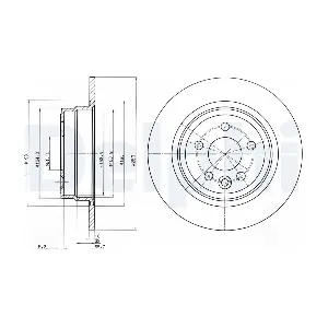 DELPHI BG3550