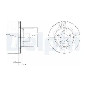 DELPHI BG3594