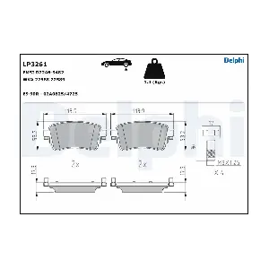 DELPHI LP3261