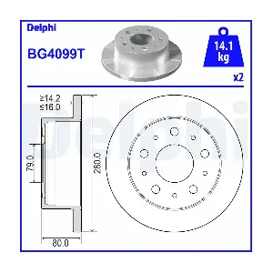 DELPHI BG4099T