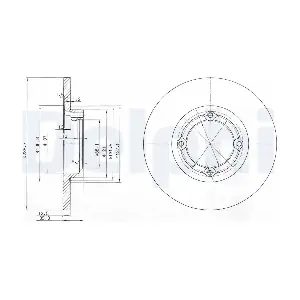 DELPHI BG3551