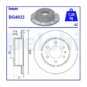 DELPHI BG4033