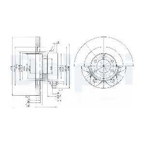 DELPHI BG9722