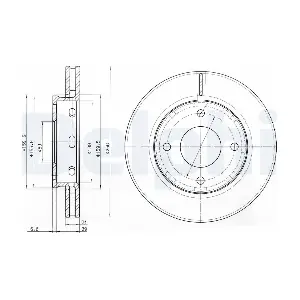 DELPHI BG3987