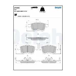 DELPHI LP3858