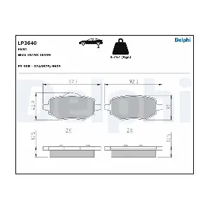 DELPHI LP3640