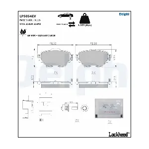 DELPHI LP5054EV