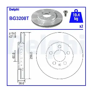 DELPHI BG3208T