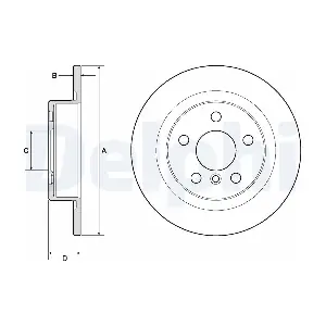 DELPHI BG4812C
