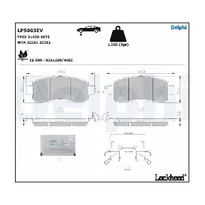 DELPHI LP5003EV