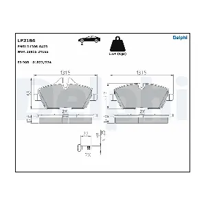 DELPHI LP2186