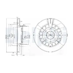 DELPHI BG3806