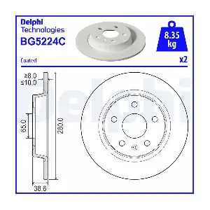 DELPHI BG5224C