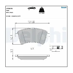DELPHI LP2078
