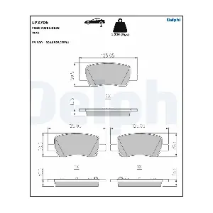 DELPHI LP3706