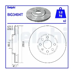 DELPHI BG3404T