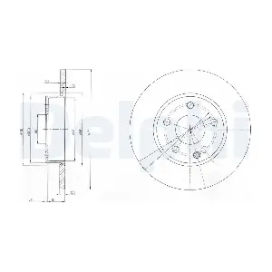 DELPHI BG3840