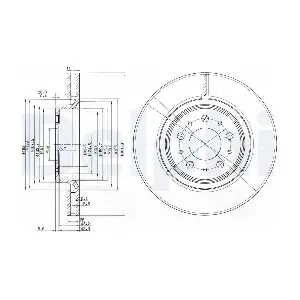 DELPHI BG3418