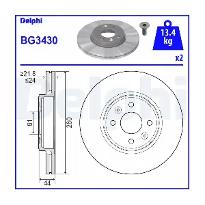 DELPHI BG3430