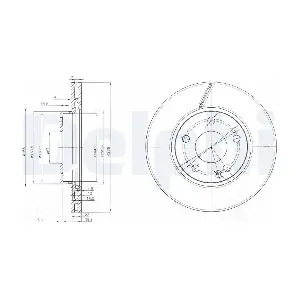 DELPHI BG3845