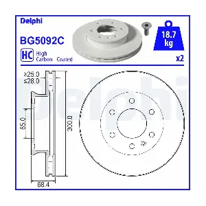 DELPHI BG5092C