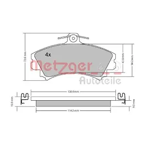 METZGER AUTOTEILE 1170143