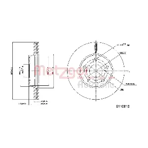 6110810 METZGER AUTOTEILE