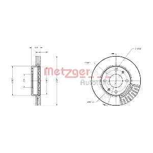 METZGER AUTOTEILE 6110433