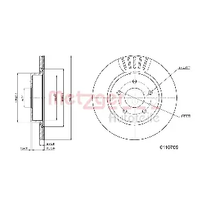 METZGER AUTOTEILE 6110759