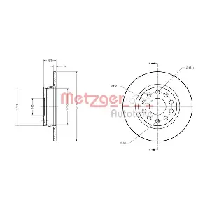 METZGER AUTOTEILE 6110108
