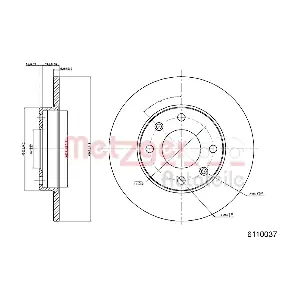 METZGER AUTOTEILE 6110037