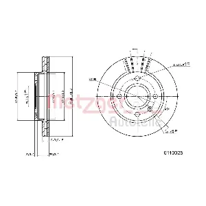 METZGER AUTOTEILE 6110025