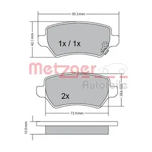 METZGER AUTOTEILE 1170004