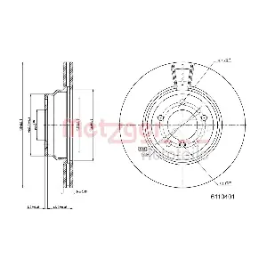 METZGER AUTOTEILE 6110401