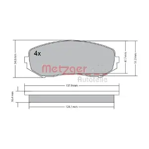 METZGER AUTOTEILE 1170357