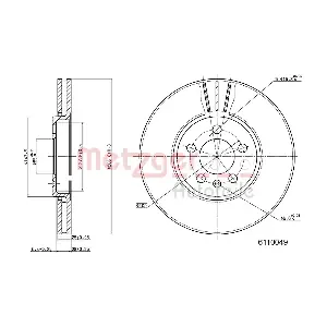 METZGER AUTOTEILE 6110049