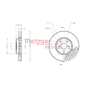 METZGER AUTOTEILE 6110315