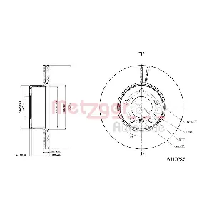 METZGER AUTOTEILE 6110395