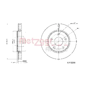 METZGER AUTOTEILE 6110090