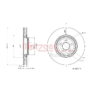 6110714 METZGER AUTOTEILE
