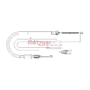 METZGER AUTOTEILE 11.6676