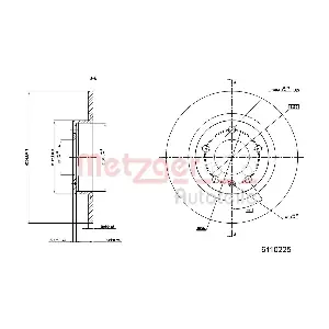 METZGER AUTOTEILE 6110225