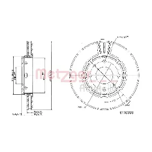 METZGER AUTOTEILE 6110306